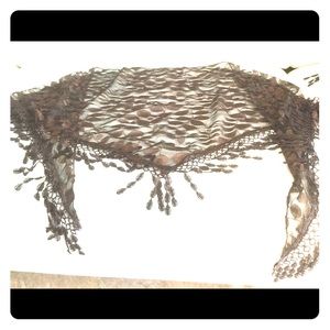 Beautiful lace scarves.